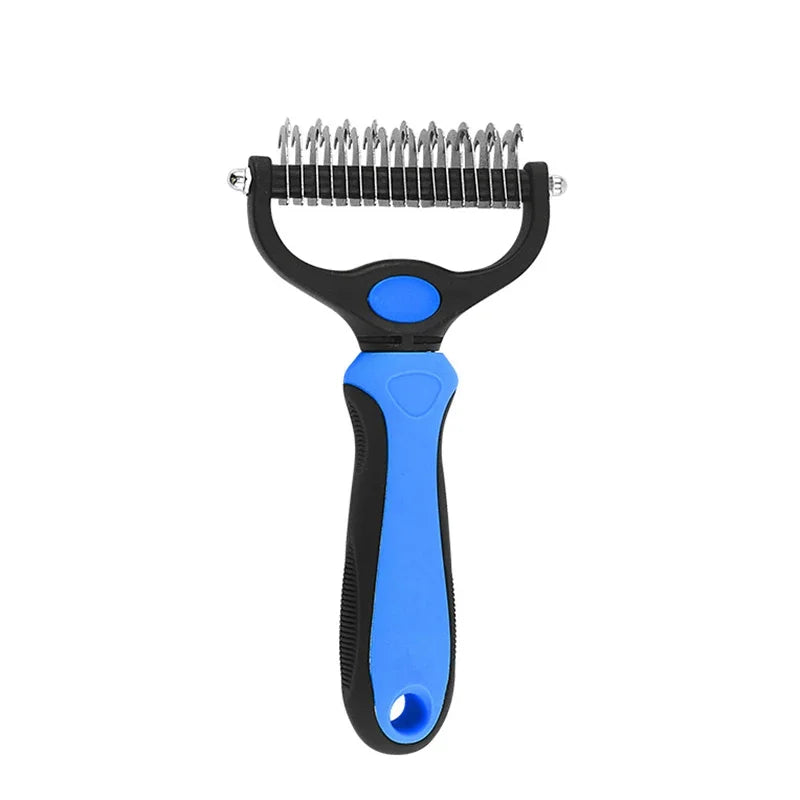 Pet Deshedding Brush For Cats And Dogs Self-Cleaning Grooming Tool