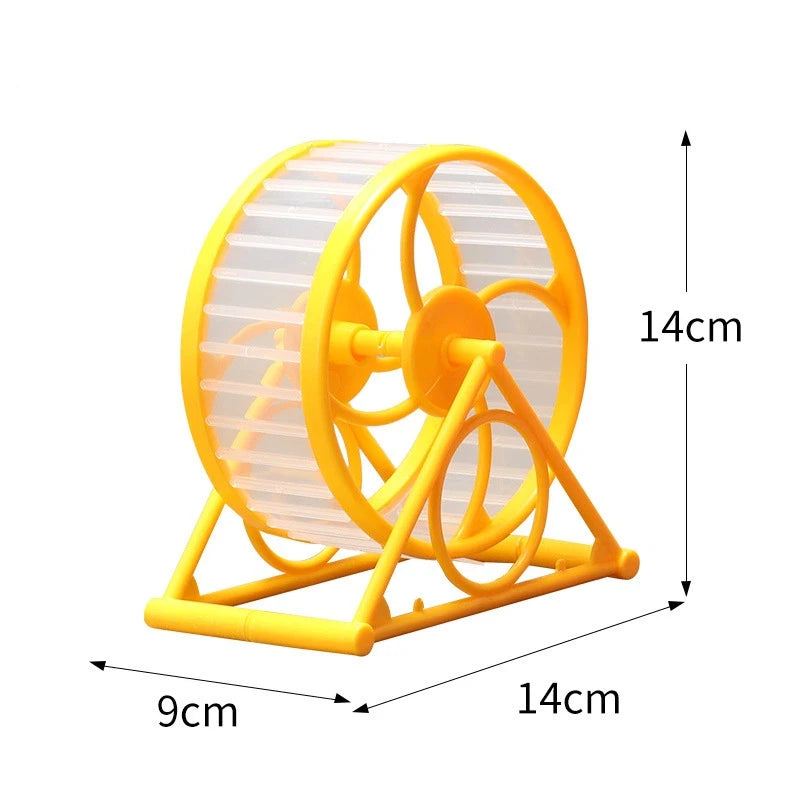 Hamster Ultra Quiet Running Wheel Anti Jamming Small Animal Toy