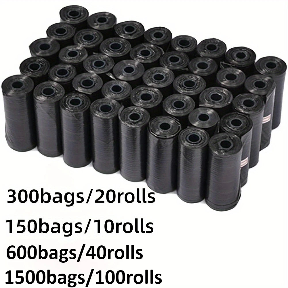 Dog Poop Bags 300/1500 Pcs Portable Leak Proof Waste Bags