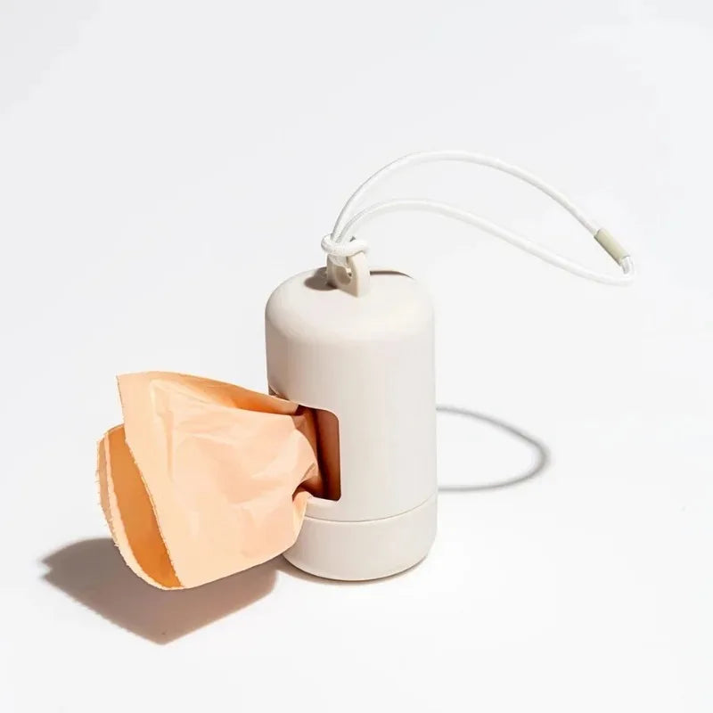 Dog Poop Bag Carrier Portable Waste Bag Luxury Dispenser