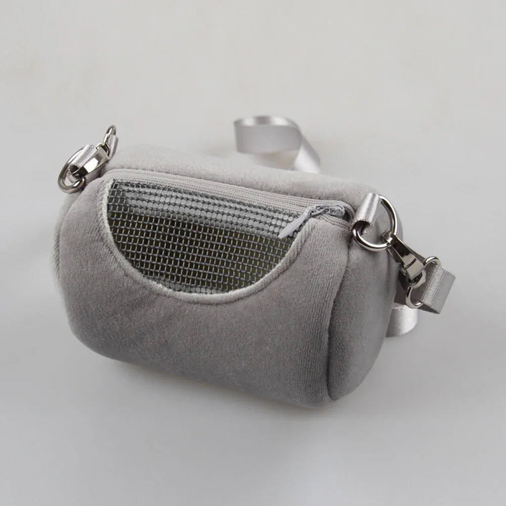 Small Pet Backpack Carrier for Hamsters and Squirrels Breathable Mesh