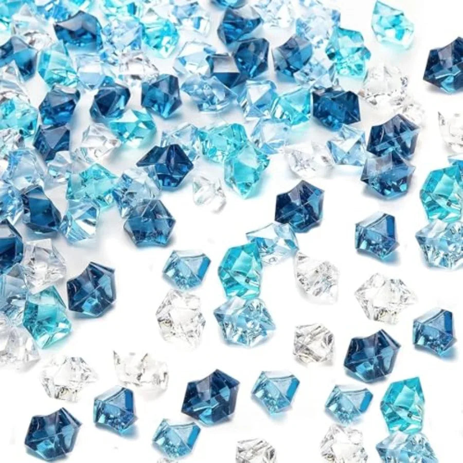 Fake Ice Rocks Vase Fillers and Aquarium Gravel for Fish Tanks