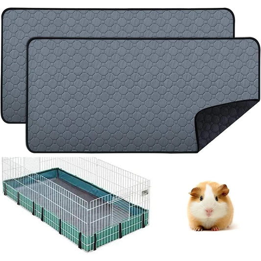 Guinea Pig Cage Lining Washable Non Slip Urinary Pad Reusable