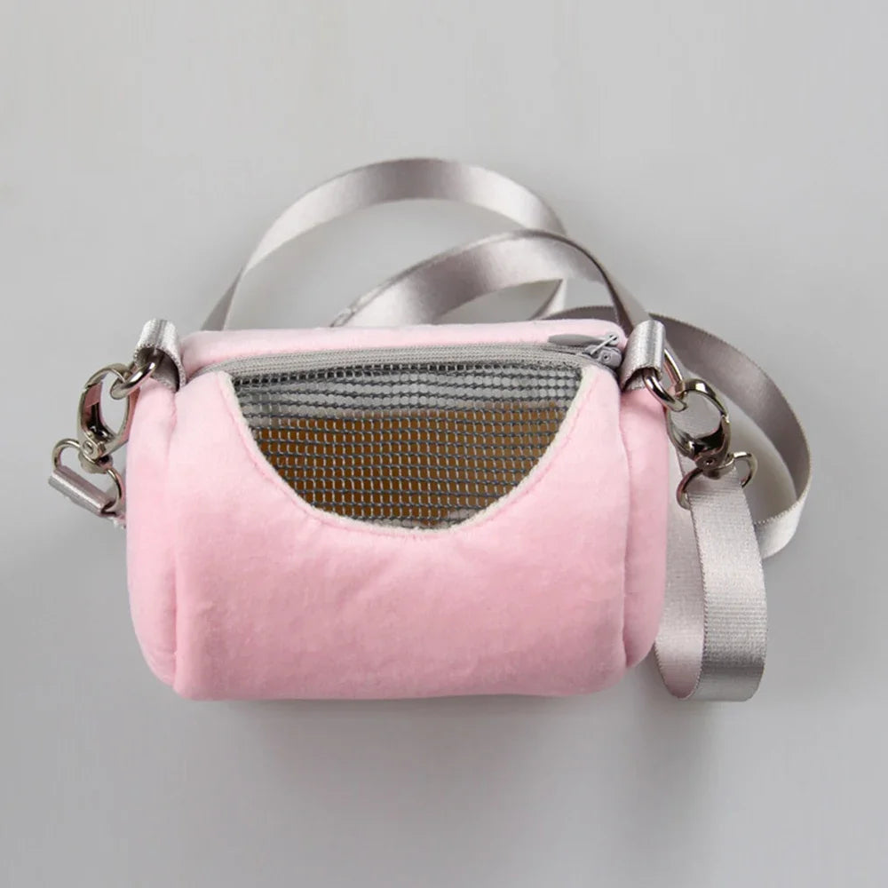 Small Pet Backpack Carrier for Hamsters and Squirrels Breathable Mesh