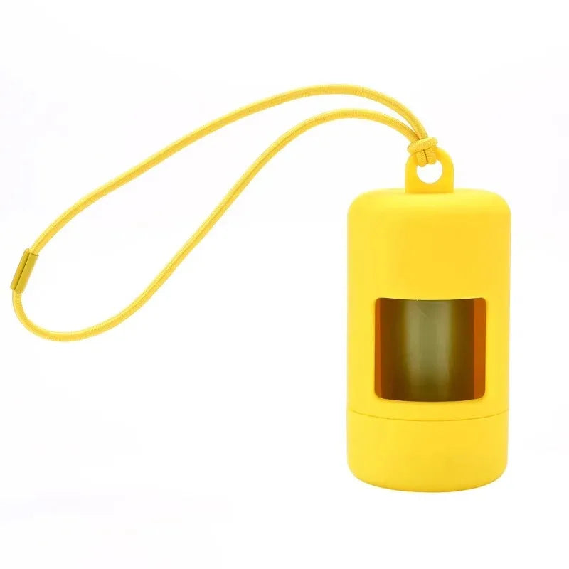 Dog Poop Bag Carrier Portable Waste Bag Luxury Dispenser