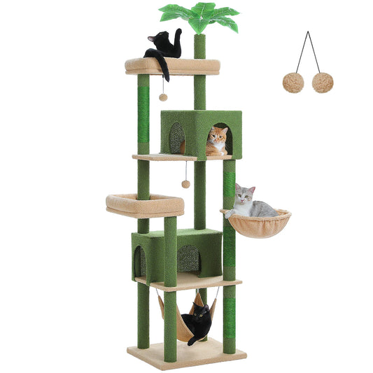 PAWZ Road Multi-Level Cat Tree For Cats With Scratching Posts