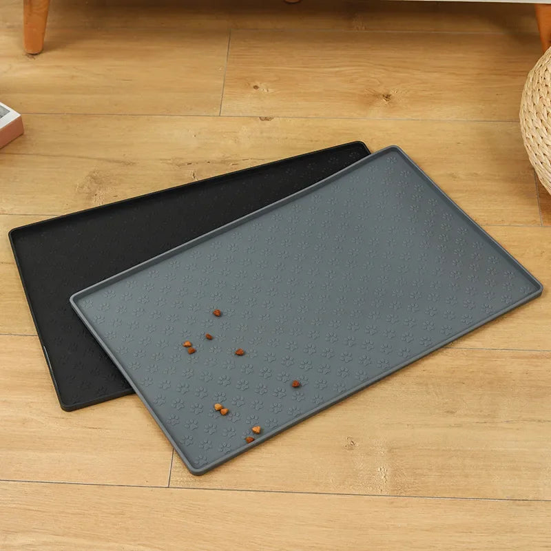 Silicone Pet Mat For Dogs And Cats Waterproof Easy Clean