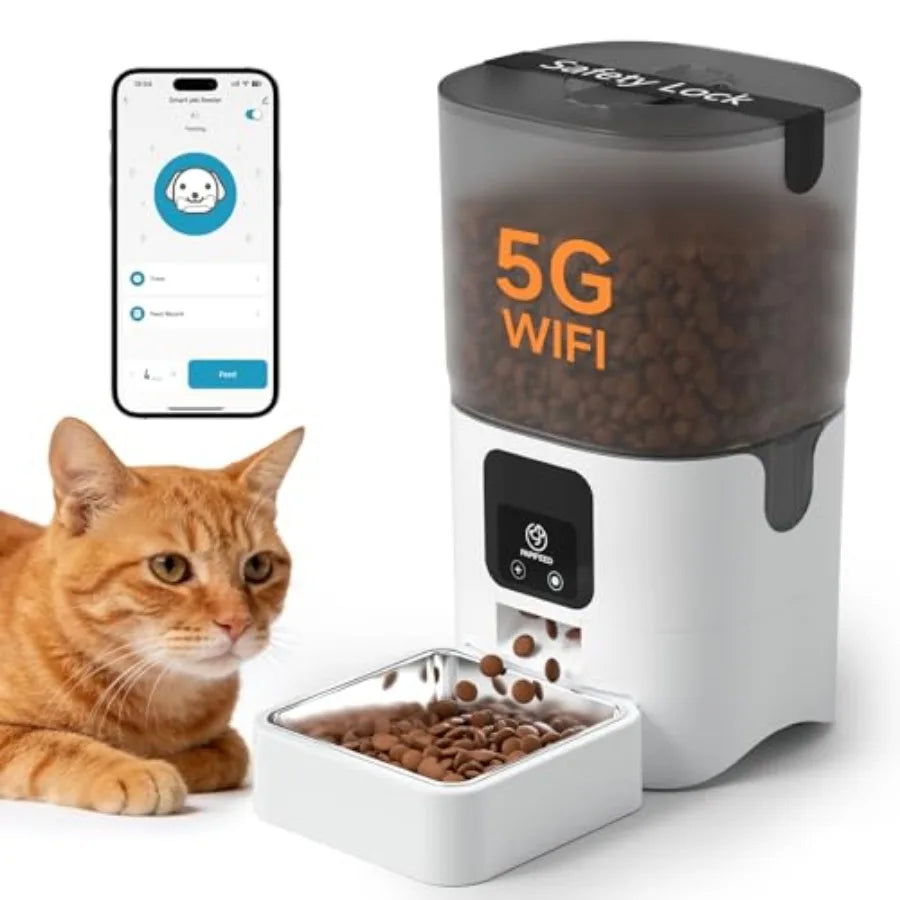 Automatic Cat Feeder With App And 5G WiFi Dispenser