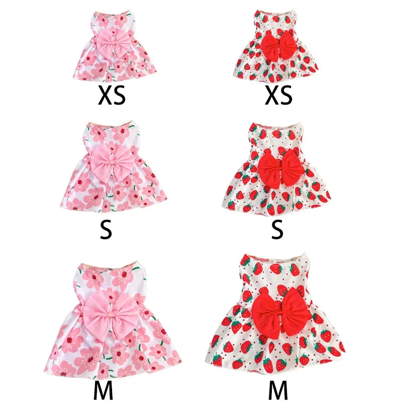 Puppy Princess Lace Dress For Small And Medium Dogs