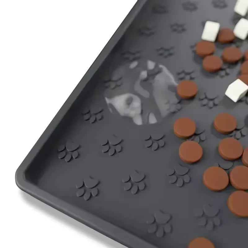 Silicone Pet Mat For Dogs And Cats Waterproof Easy Clean