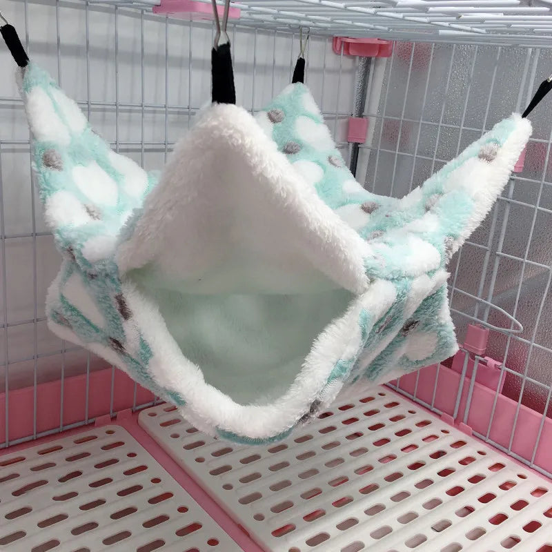 Winter Warm Double Layer Pet Hammock Sleeping Bag For Pets