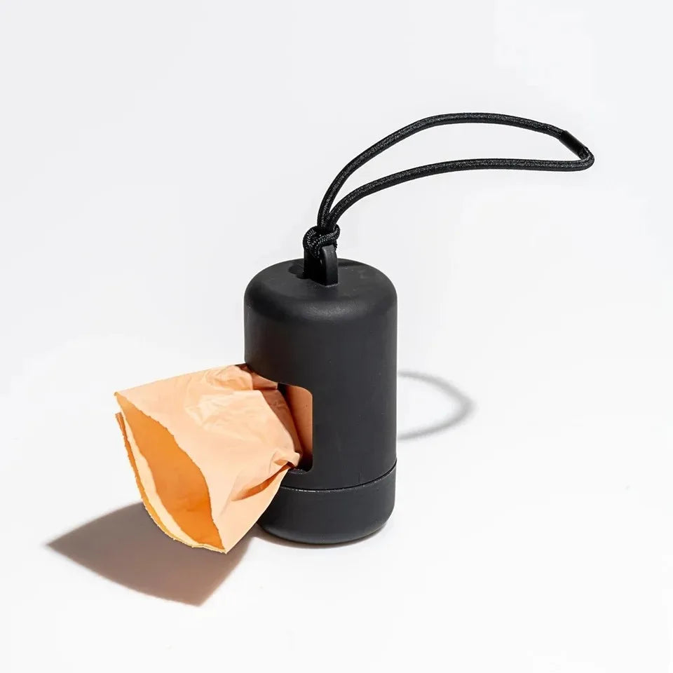 Dog Poop Bag Carrier Portable Waste Bag Luxury Dispenser