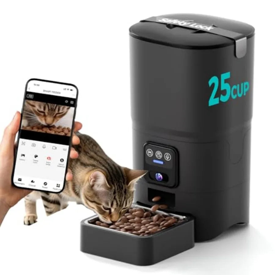Automatic Cat Feeder With App And 5G WiFi Dispenser