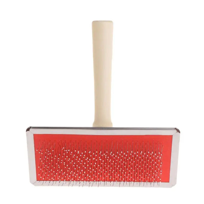 Pet Grooming Comb With Wood Handle Slicker For Pets