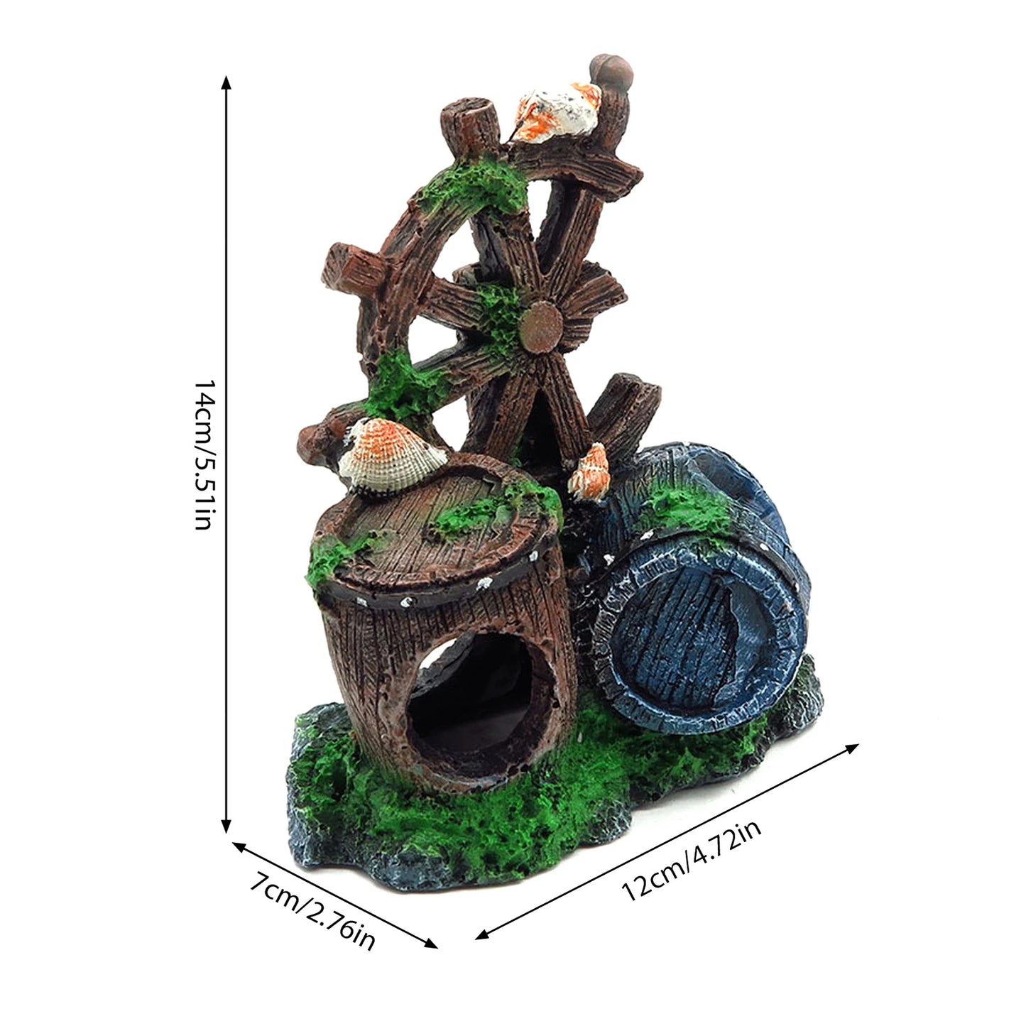 Bridge Resin Aquarium Decoration Landscape Ornament For Fish Tanks