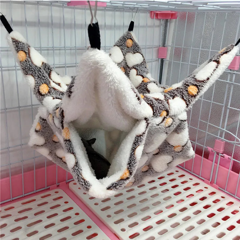 Winter Warm Double Layer Pet Hammock Sleeping Bag For Pets