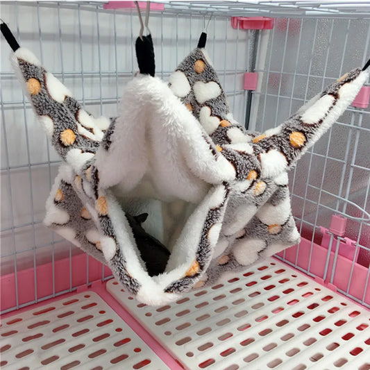 Winter Warm Double Layer Pet Hammock Sleeping Bag For Pets