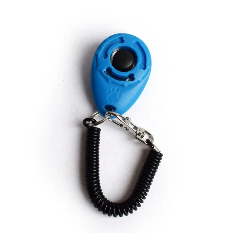 2-In-1 Dog Training Clicker With Adjustable Wrist Strap
