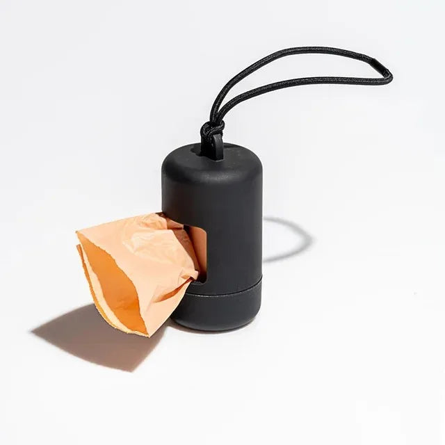 Dog Poop Bag Carrier Portable Waste Bag Luxury Dispenser