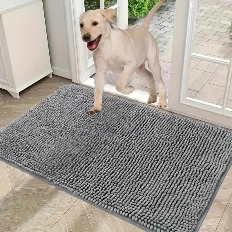 Dog Doormats Muddy Paws Absorbent Non Slip Microfiber Mat
