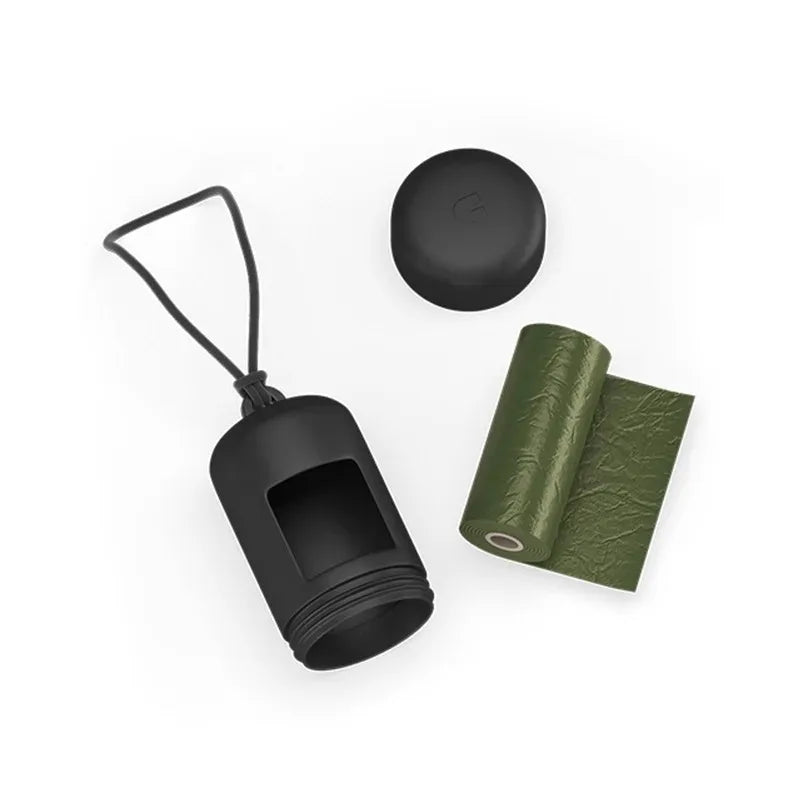 Dog Poop Bag Carrier Portable Waste Bag Luxury Dispenser