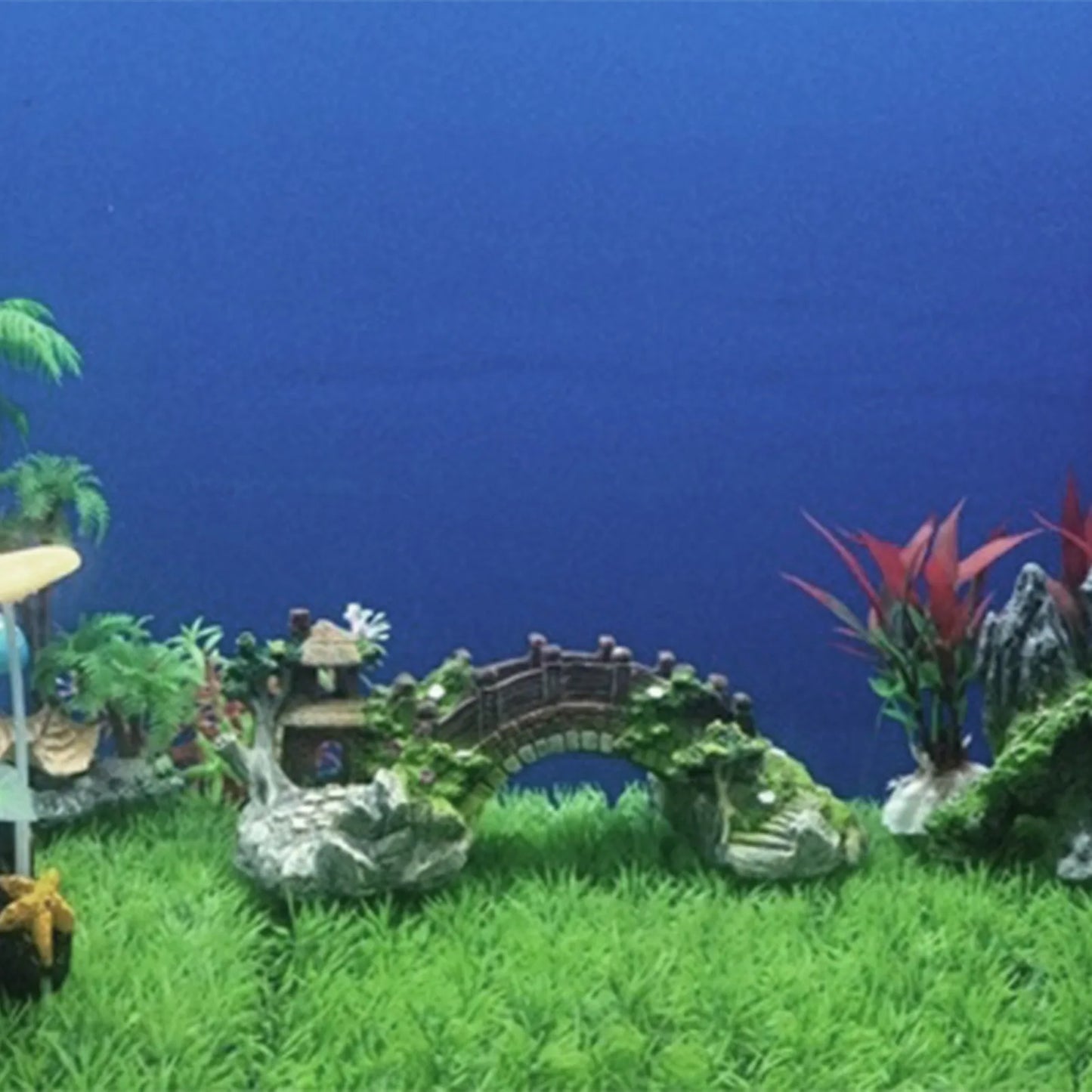Bridge Resin Aquarium Decoration Landscape Ornament For Fish Tanks