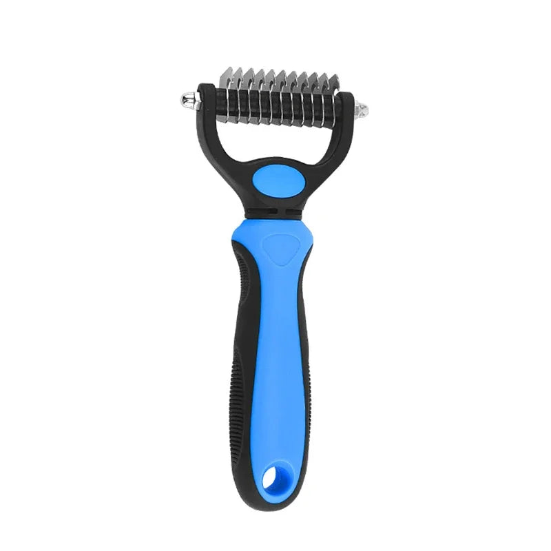 Pet Deshedding Brush For Cats And Dogs Self-Cleaning Grooming Tool