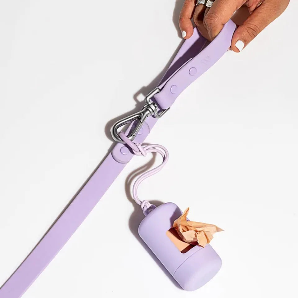 Dog Poop Bag Carrier Portable Waste Bag Luxury Dispenser