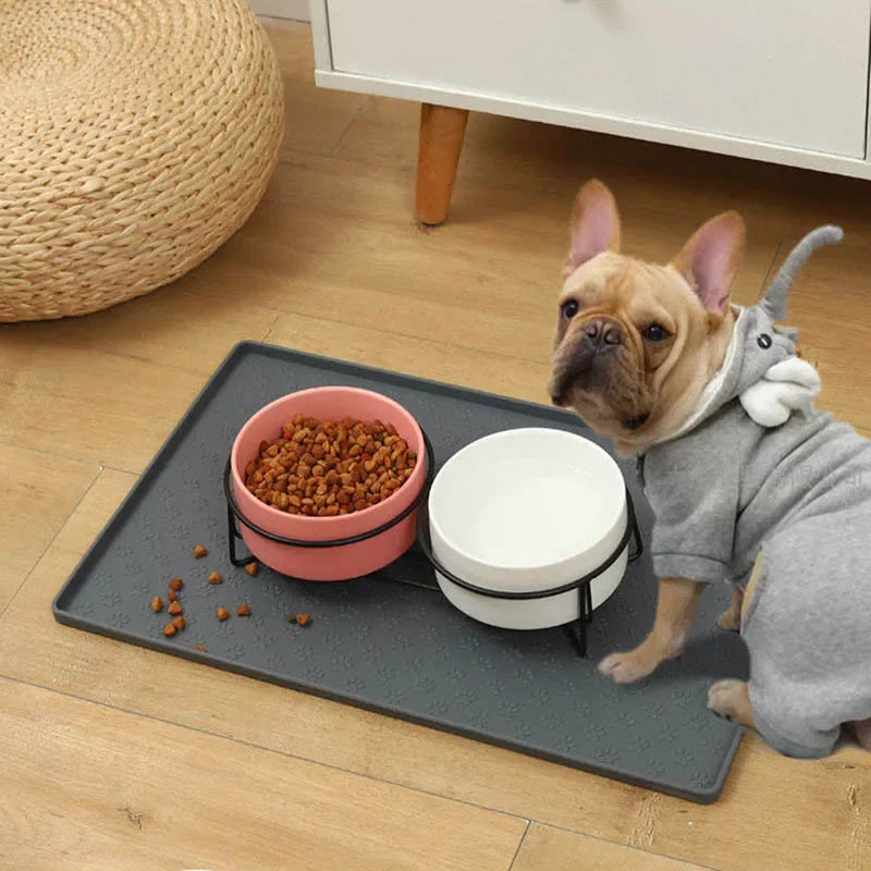 Silicone Pet Mat For Dogs And Cats Waterproof Easy Clean