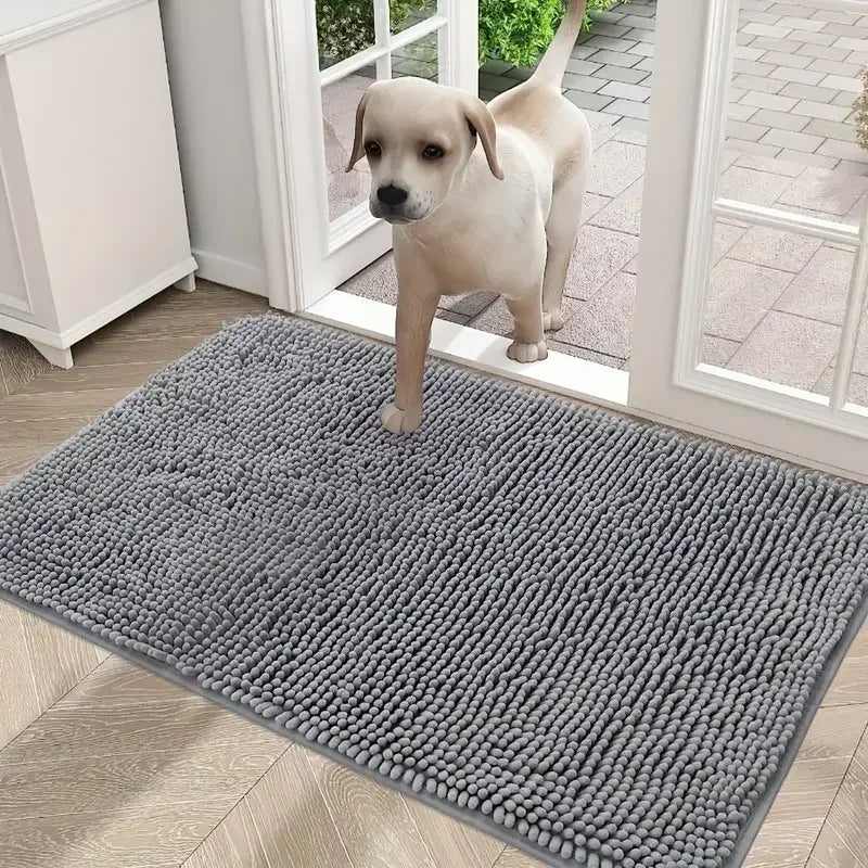 Dog Doormats Muddy Paws Absorbent Non Slip Microfiber Mat