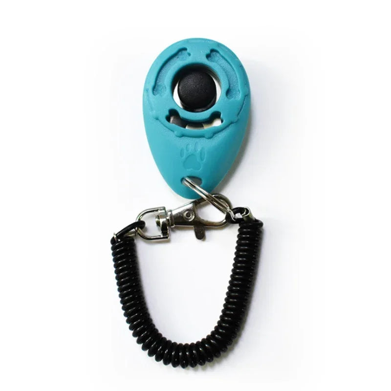 2-In-1 Dog Training Clicker With Adjustable Wrist Strap