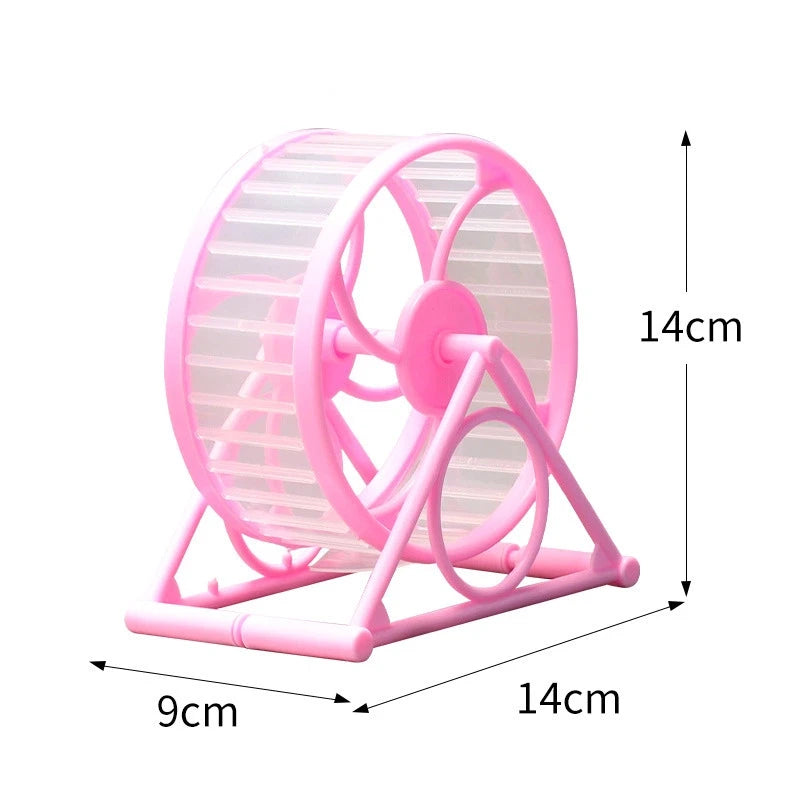 Hamster Ultra Quiet Running Wheel Anti Jamming Small Animal Toy