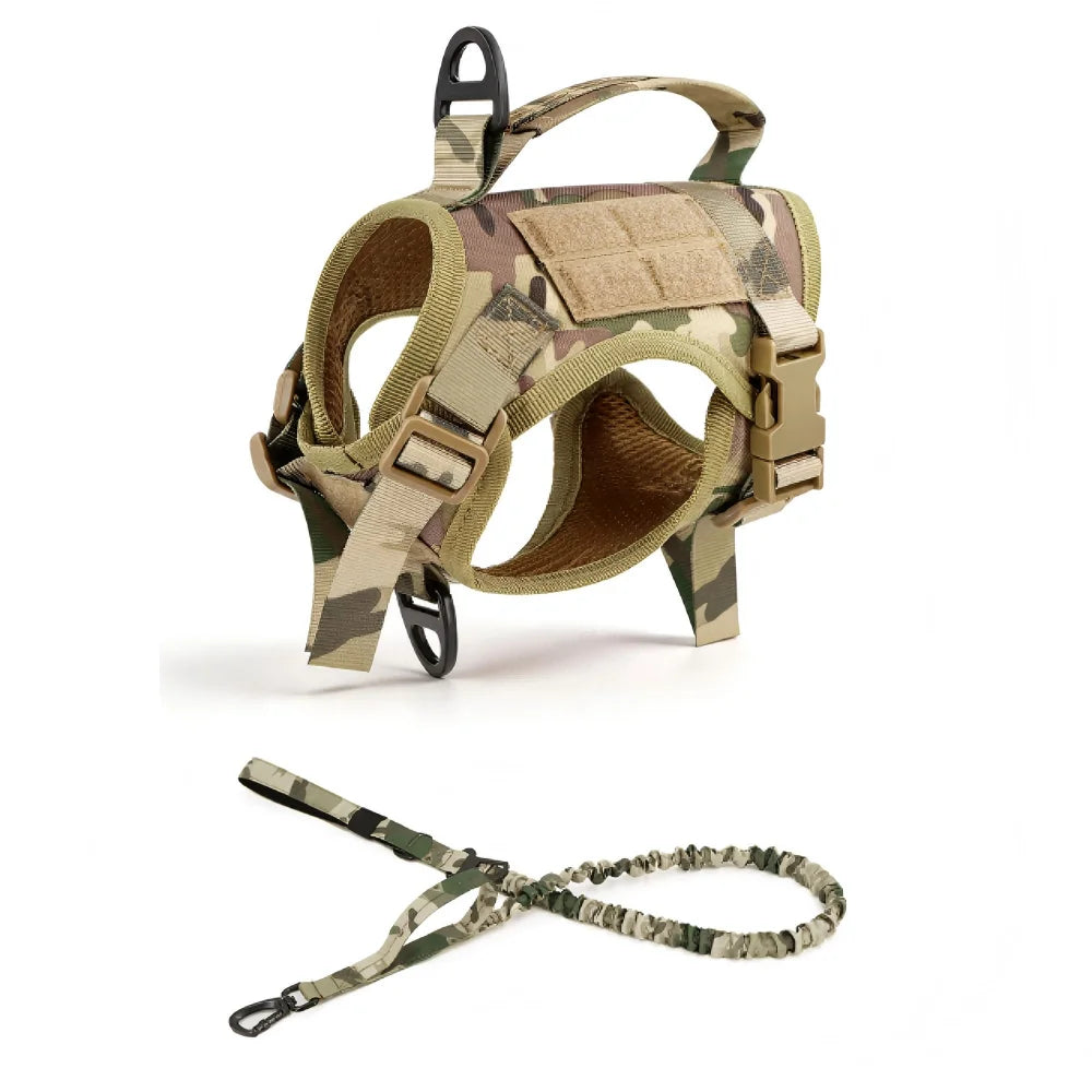 Cat Harness Vest And Leash Set Adjustable Escape Proof Mesh