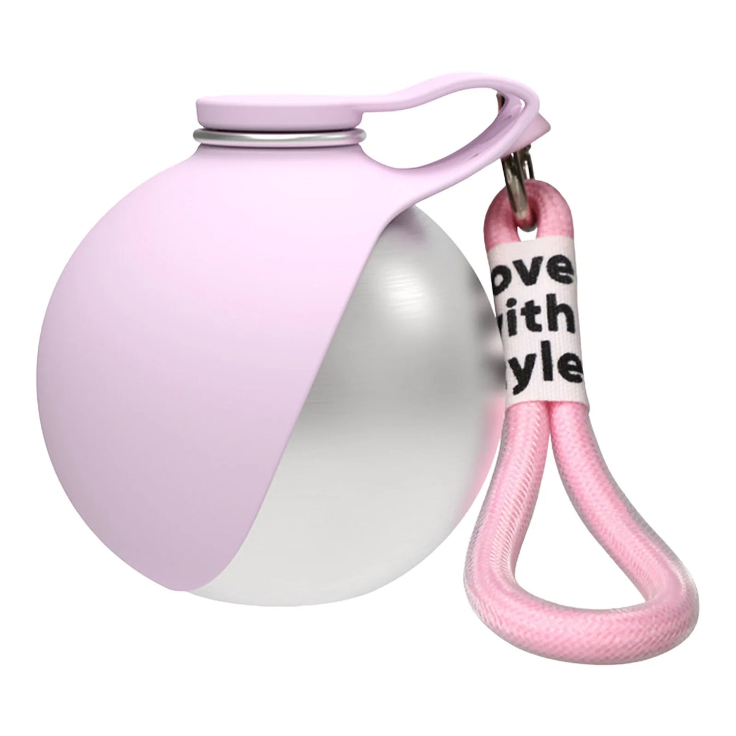 Two In One Dog Water Bottle With Foldable Silicone Bowl